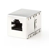 Adaptor retea Cat 6 RJ45 mama - RJ45 mama, metal, Nedis