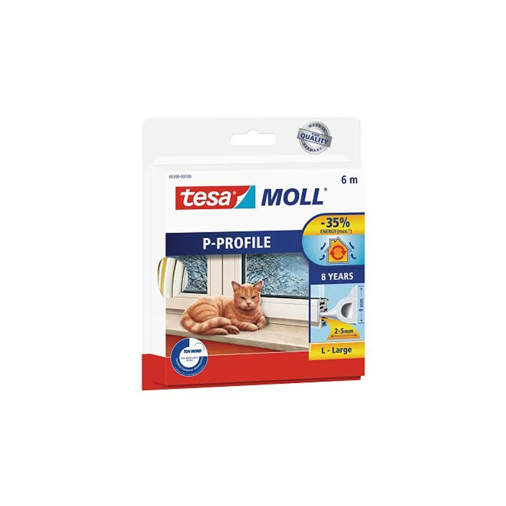 ROLA PROFIL ETANSARE TIP-P - 9MM/100M / ALB