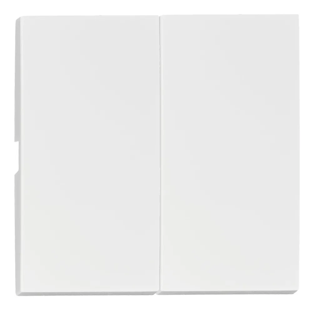 Clapeta 2 aparate Schrack Visio S 50, EV102202--, alb