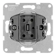 Insert intrerupator cu revenire Schrack Visio S 50, EV100119--, 1ND, cleme cu element elastic