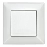 Intrerupator cap scara Schrack Visio S 50 EV106011A-, alb, conexiune elastica