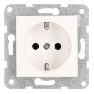 Insert priza Schrack Visio S 50 EV101201-- incastrat, alb, conexiune elastica