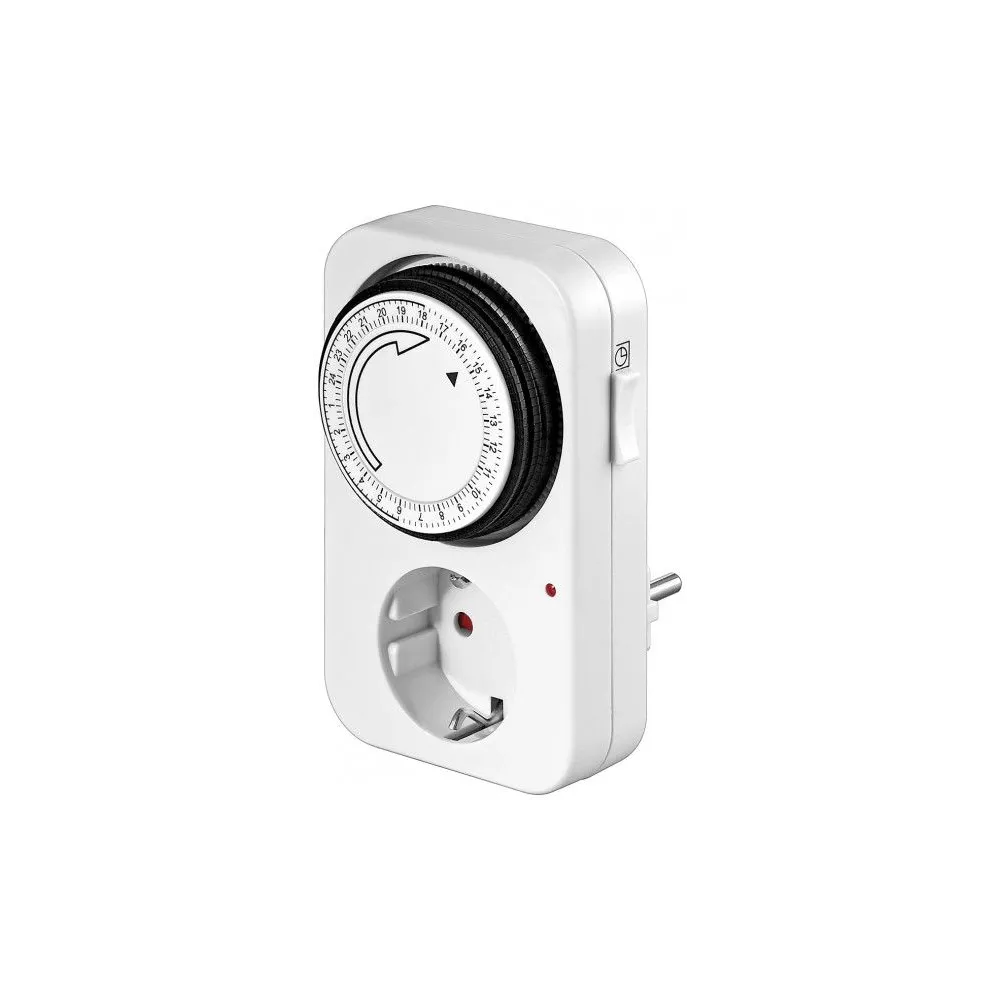 Priza programabila mecanica pentru interior Goobay