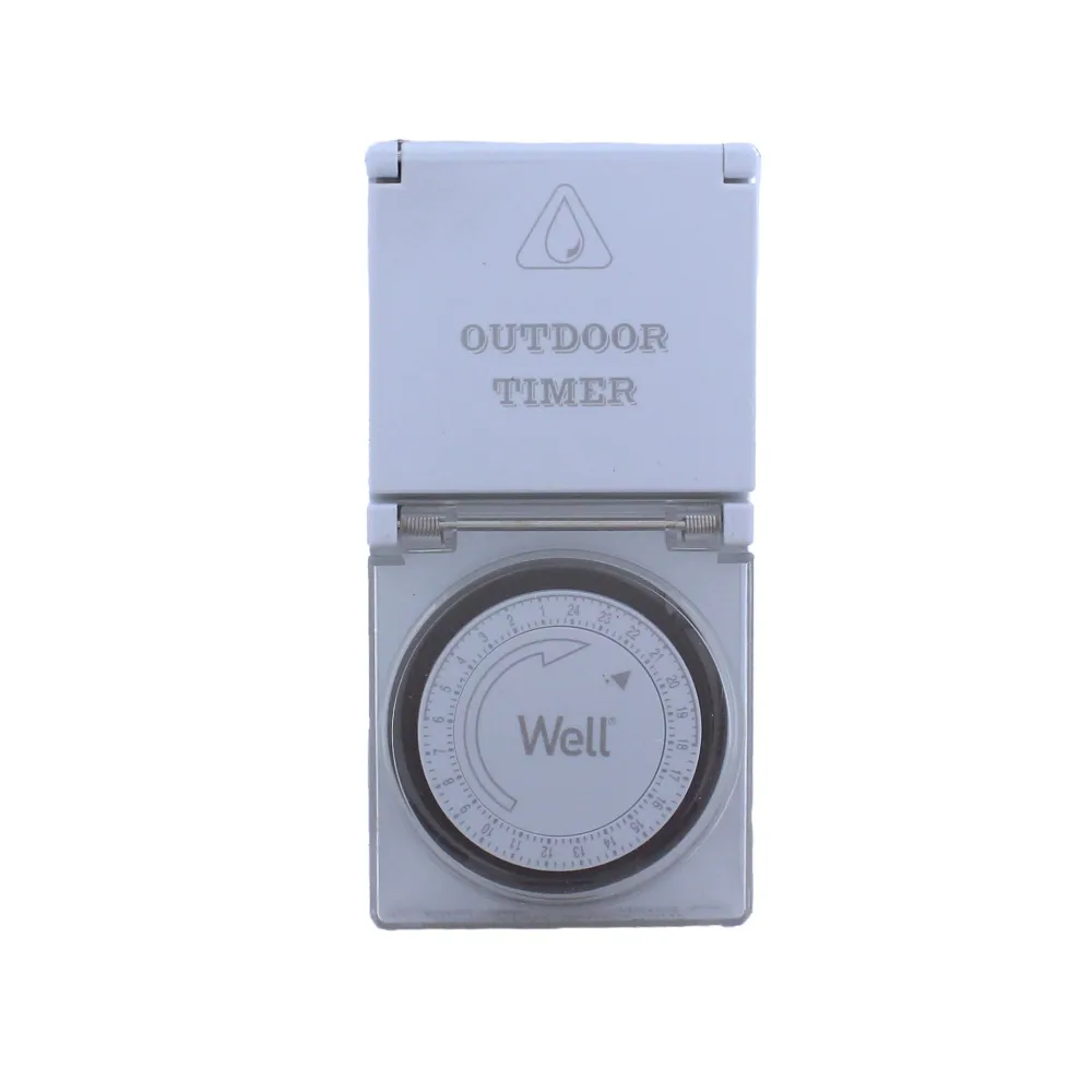 Priza programabila mecanica, pentru exterior, Well