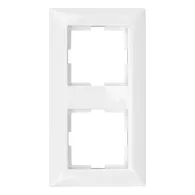 Rama pentru 2 aparate Schrack Visio50 EV105002-- alb