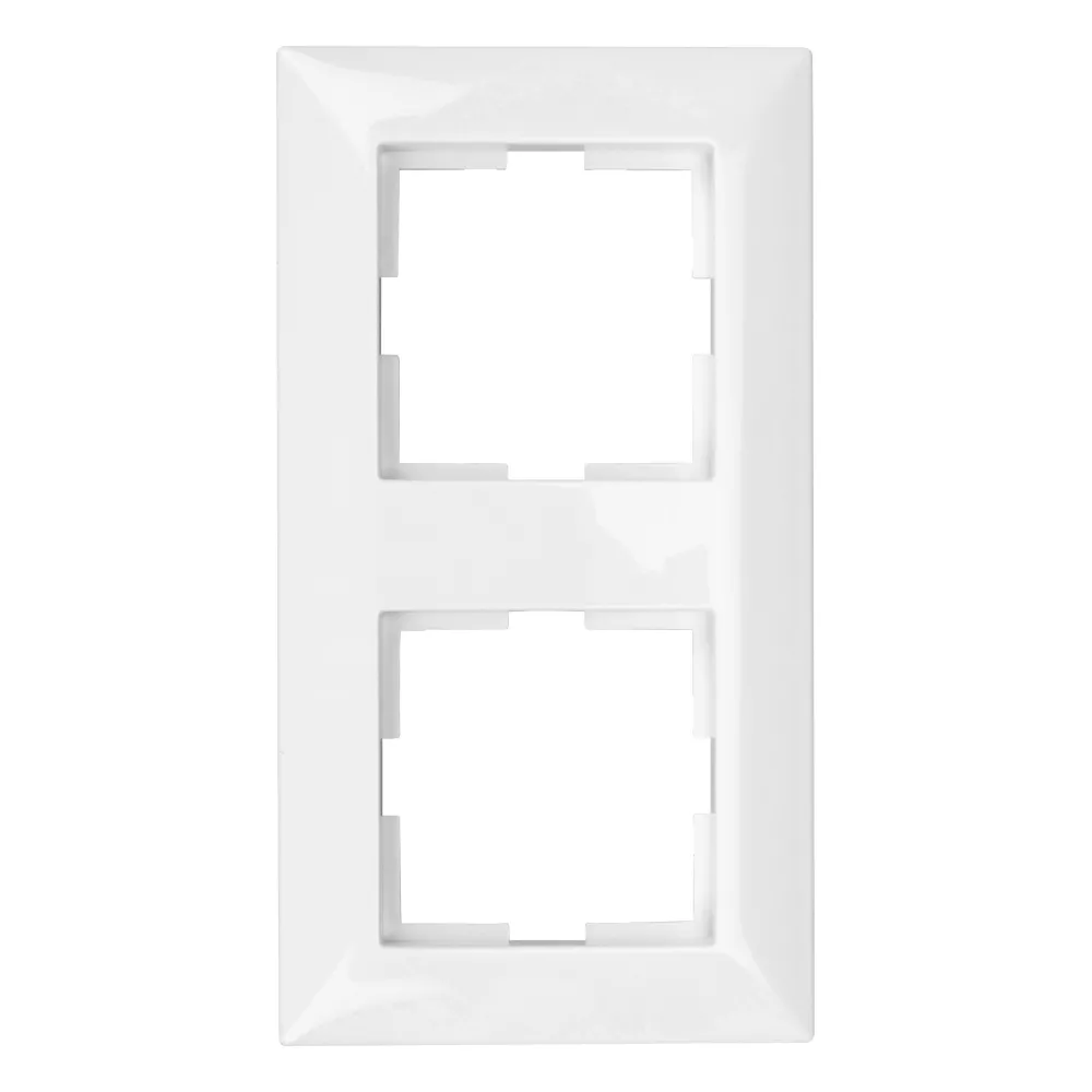 Rama pentru 2 aparate Schrack Visio50 EV105002-- alb