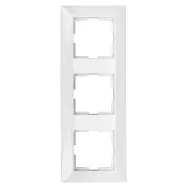 Rama pentru 3 aparate Schrack Visio50 EV105003-- alb