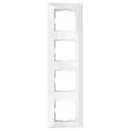 Rama pentru 4 aparate Schrack Visio50 EV105004-- alb