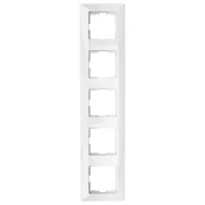 Rama pentru 5 aparate Schrack Visio50 EV105005-- alb