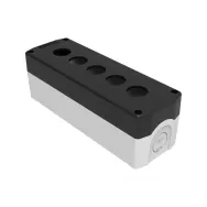 Cutie plastic pentru 5 butoane Bemis BT3-5000-0006, IP66, negru