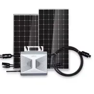 Kit invertor solar de balcon, 4 panouri 215W, MPPT, 800VA/800W, Sako