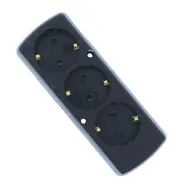 Multipriza 3 prize, negru GN-370S Plastrol