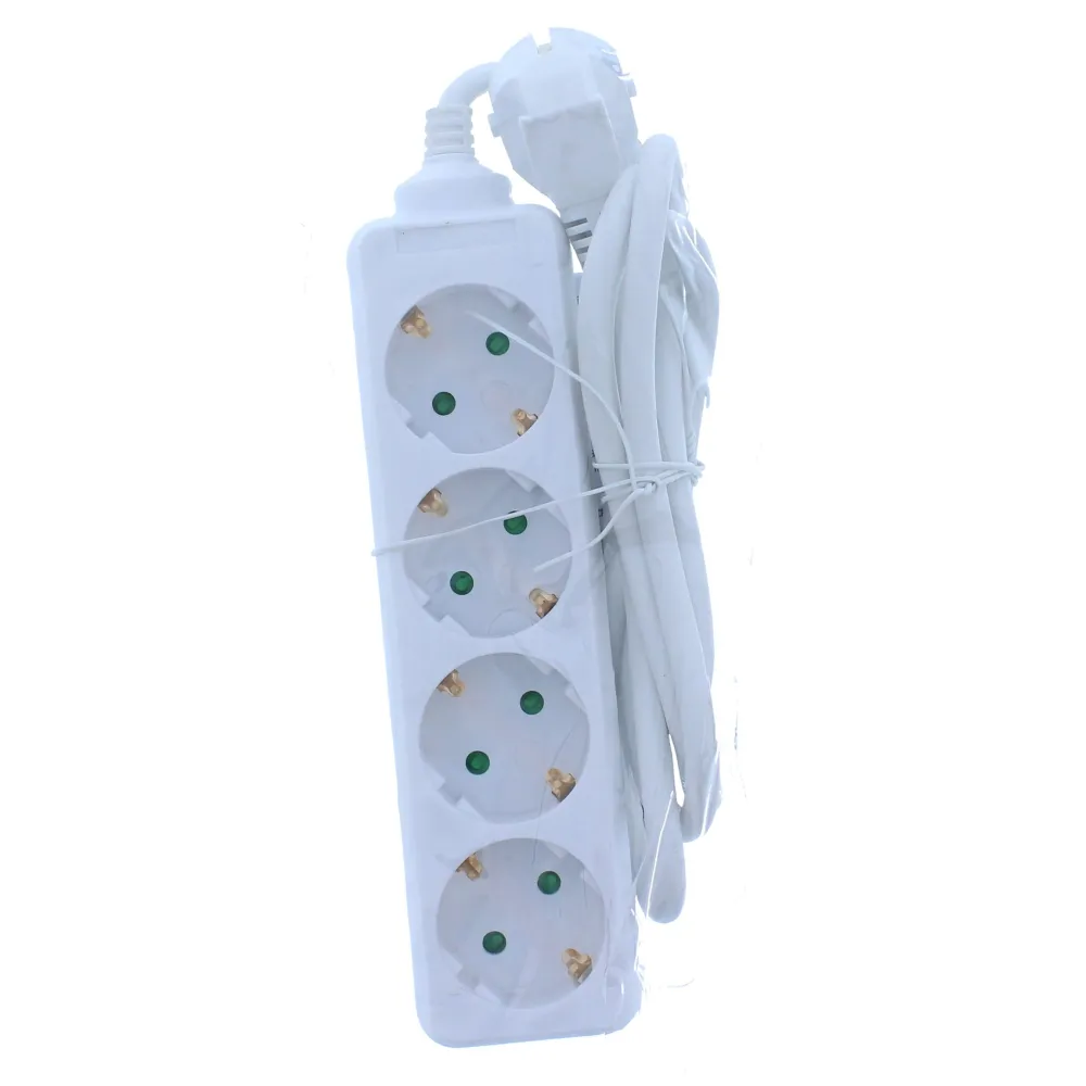 Prelungitor 4 prize 1.5M, cablu 3x1.5mmp, Well