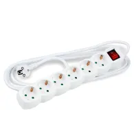 Prelungitor 6 prize 3m cu intrerupator, cablu 3x1.5mmp, Technik