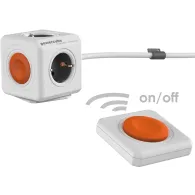 Prelungitor in forma de cub 4 prize 1.5m cu telecomanda, PowerCube Remote,  Allocacoc