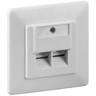 Cupla 2X RJ45 CAT 6, sub tencuiala, Goobay