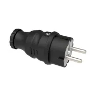 Stecher cauciuc Bemis BK1-1402-2011, 2P+E, 16A, 250V, IP44