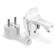 Stecher Shuko iesire laterala alb, cu prindere WT-16UP Plastrol