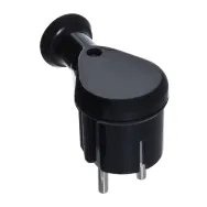 Stecher Shuko iesire laterala negru WT-50 Plastrol