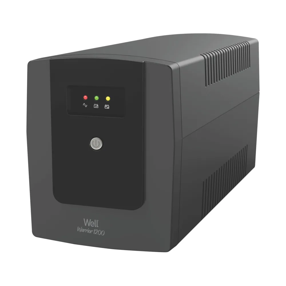 UPS line interactiv 1200VA/720W Well Warrior, afisaj LED