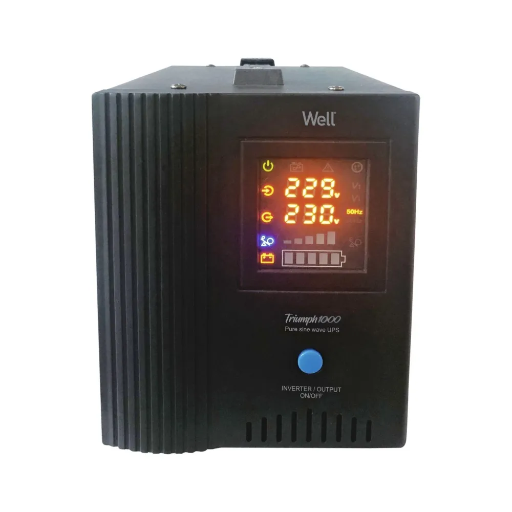 UPS centrale termice Well Triumph 230V 1000VA/700W