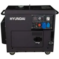 Generator de curent monofazat cu motor diesel Hyundai DHY6001SE