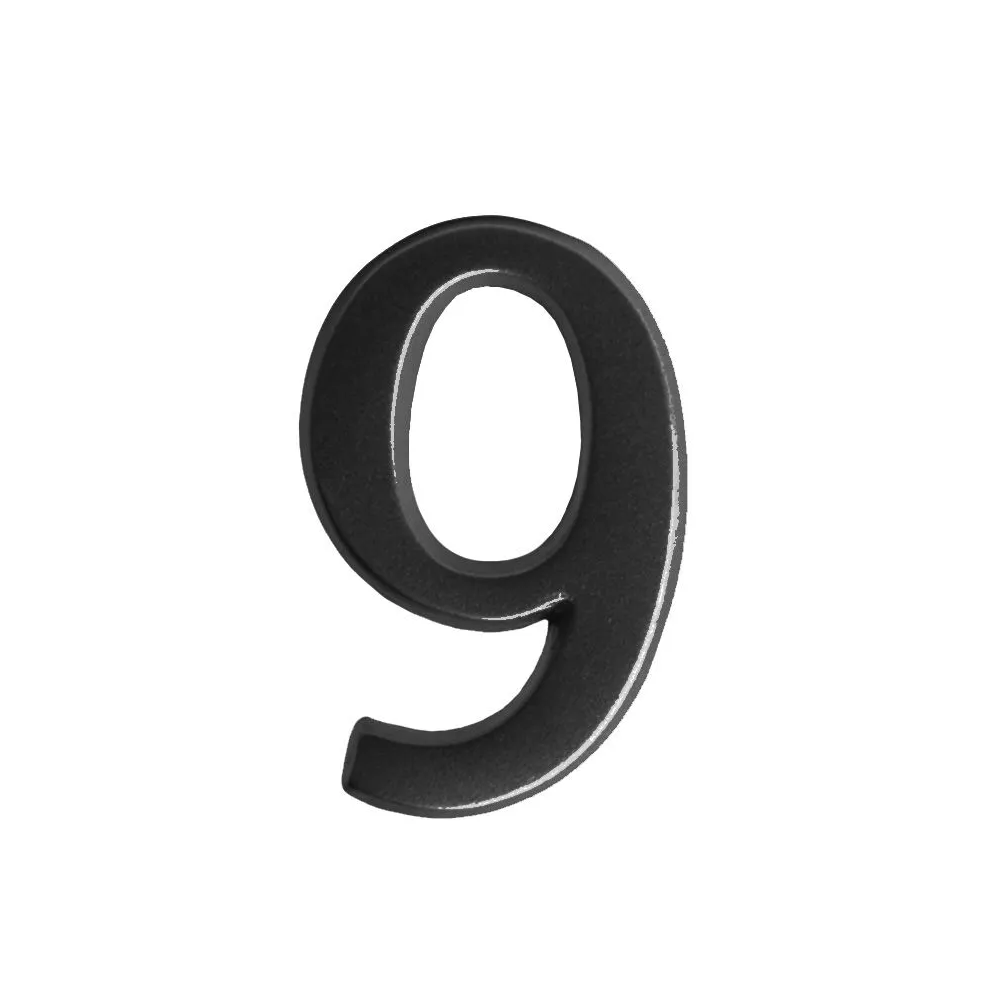 SEMN CIFRA CU LOCAS FIXARE - 190MM / NEGRU-ANTIC / 4