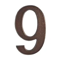 SEMN CIFRA CU SURUB FIXARE - 200MM / BRONZ-ANTIC / 3