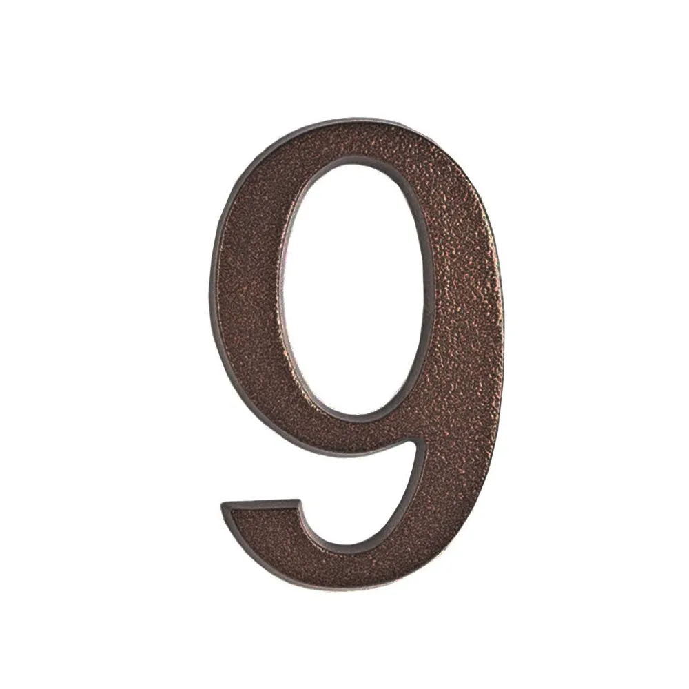 SEMN CIFRA CU SURUB FIXARE - 200MM / BRONZ-ANTIC / 4