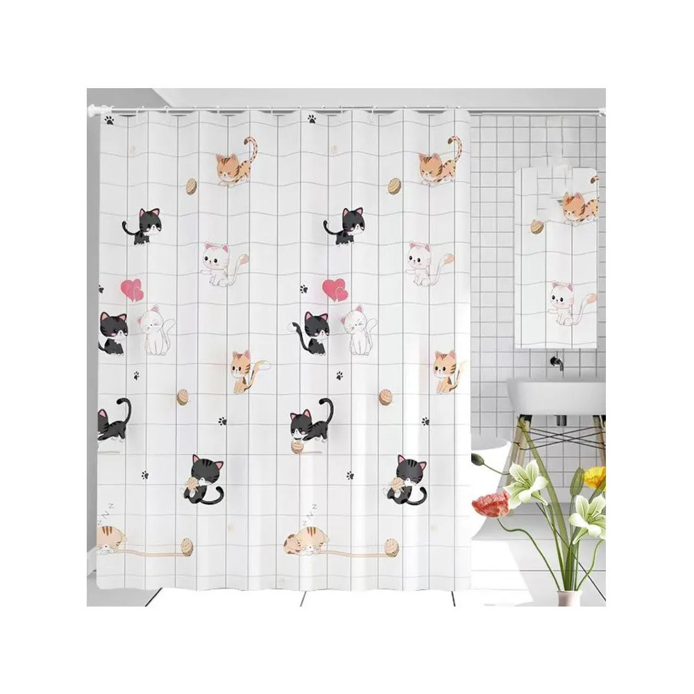 PERDEA DUS 70G / 180X200CM - MODEL-PISICA