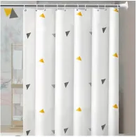 PERDEA DUS 70G / 180X200CM - MODEL-TRIUNGHIURI