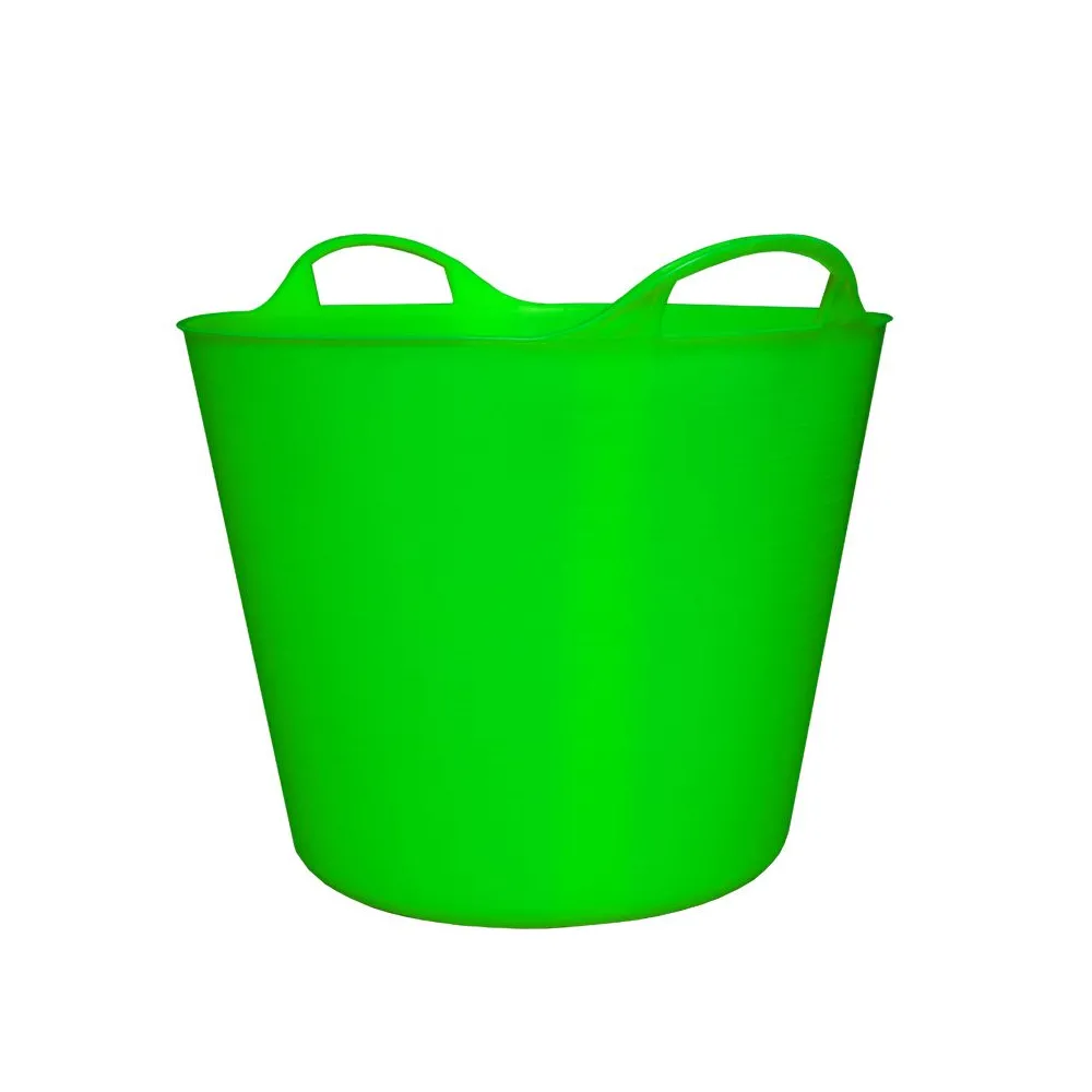 RECIPIENT FLEXIBIL CU MANERE - 27L / VERDE