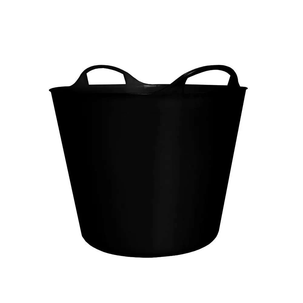 RECIPIENT FLEXIBIL CU MANERE - 55L / NEGRU