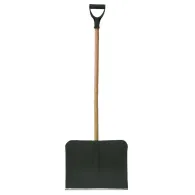 LOPATA ZAPADA PLASTIC CU MANER LEMN 455X360MM