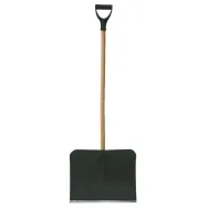 LOPATA ZAPADA PLASTIC CU MANER LEMN 455X360MM