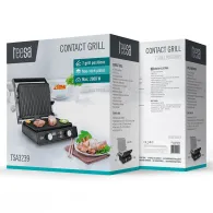 GRILL ELECTRIC PANINI SANDWICH 2000W TEESA