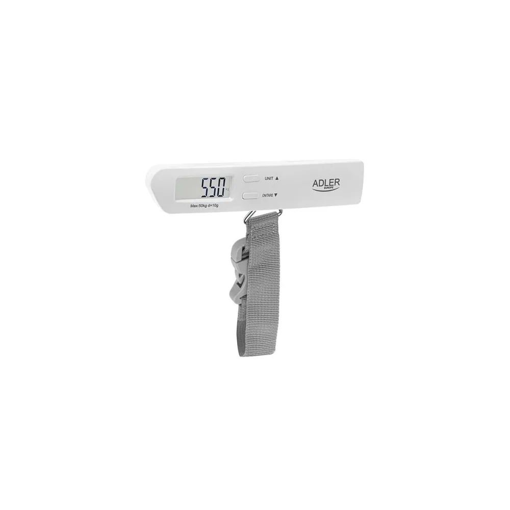 CANTAR BAGAJ MAX 50KG AD 8191 ALB ADLER