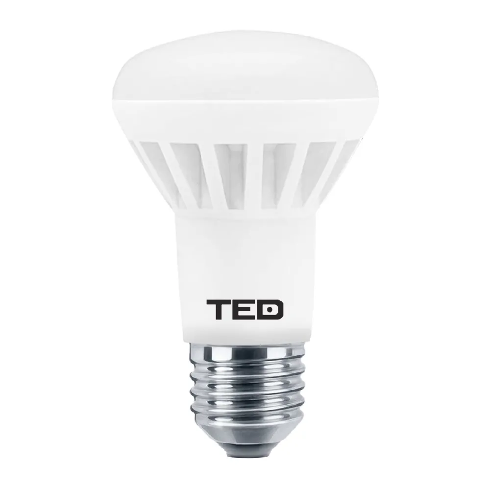 Bec LED E27 R63, 7W 6400K 560lm, TED