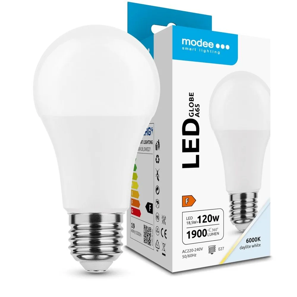 Bec LED A65 E27 18.5W 230V 1900lm lumina rece Modee