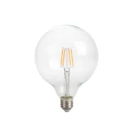 Bec LED cu filament E27 G125, 4W Velleman