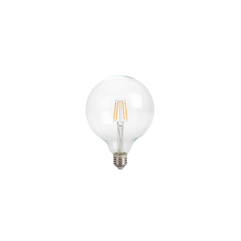 Bec LED cu filament E27 G125, 4W Velleman
