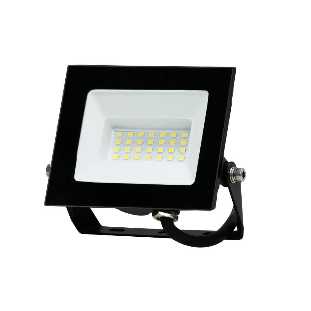 Proiector LED 20W, 1620lm, IP65, 6500K, negru, Well