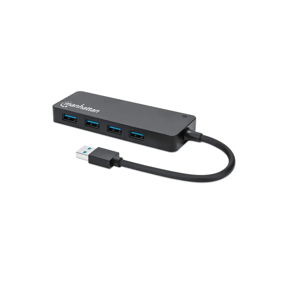 HUB USB cu 4 porturi USB 3.2 Gen1  Manhattan 164900, 5Gbps