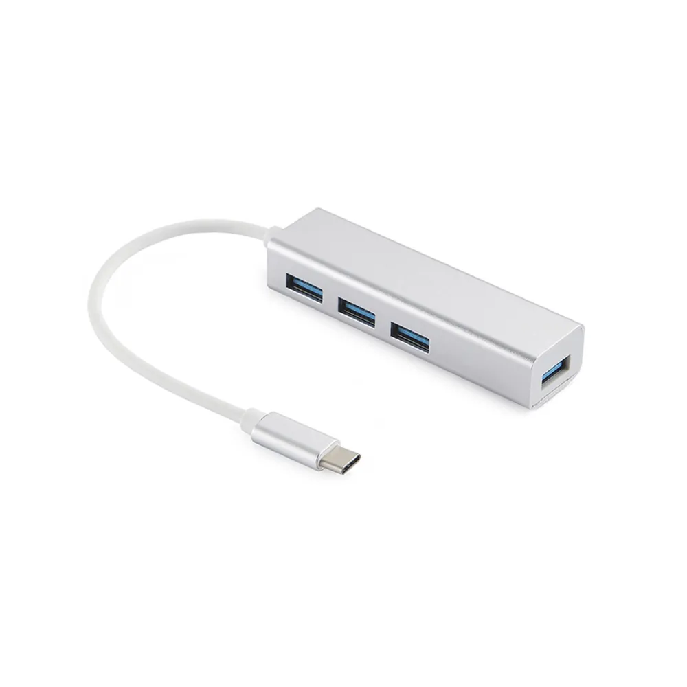 Hub USB-C - 4x USB 3.0 Sandberg 336-20 SAVER, aluminiu
