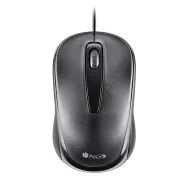 Mouse optic cu fir NGS Easy Delta, 1200dpi, USB, negru