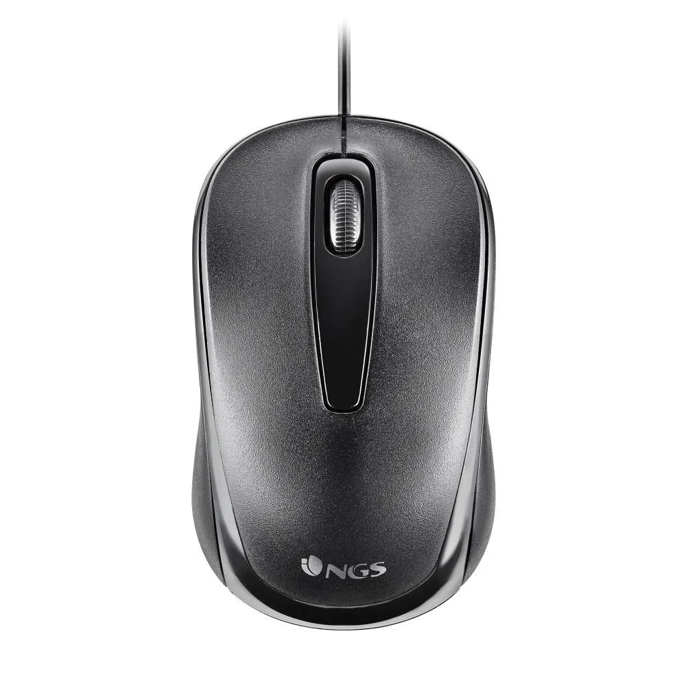 Mouse optic cu fir NGS Easy Delta, 1200dpi, USB, negru