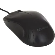 Mouse optic Sandberg 631-01, 1200dpi, USB, negru