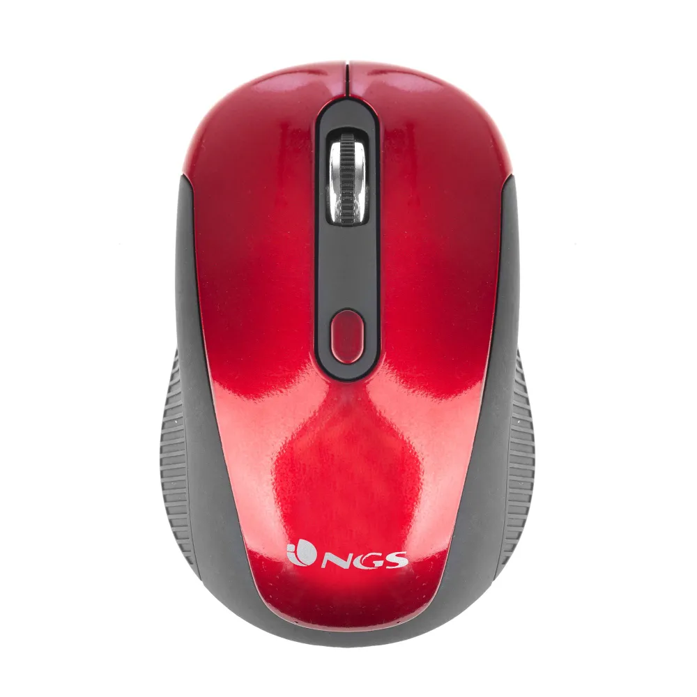 Mouse optic USB 800/1600dpi rosu NGS