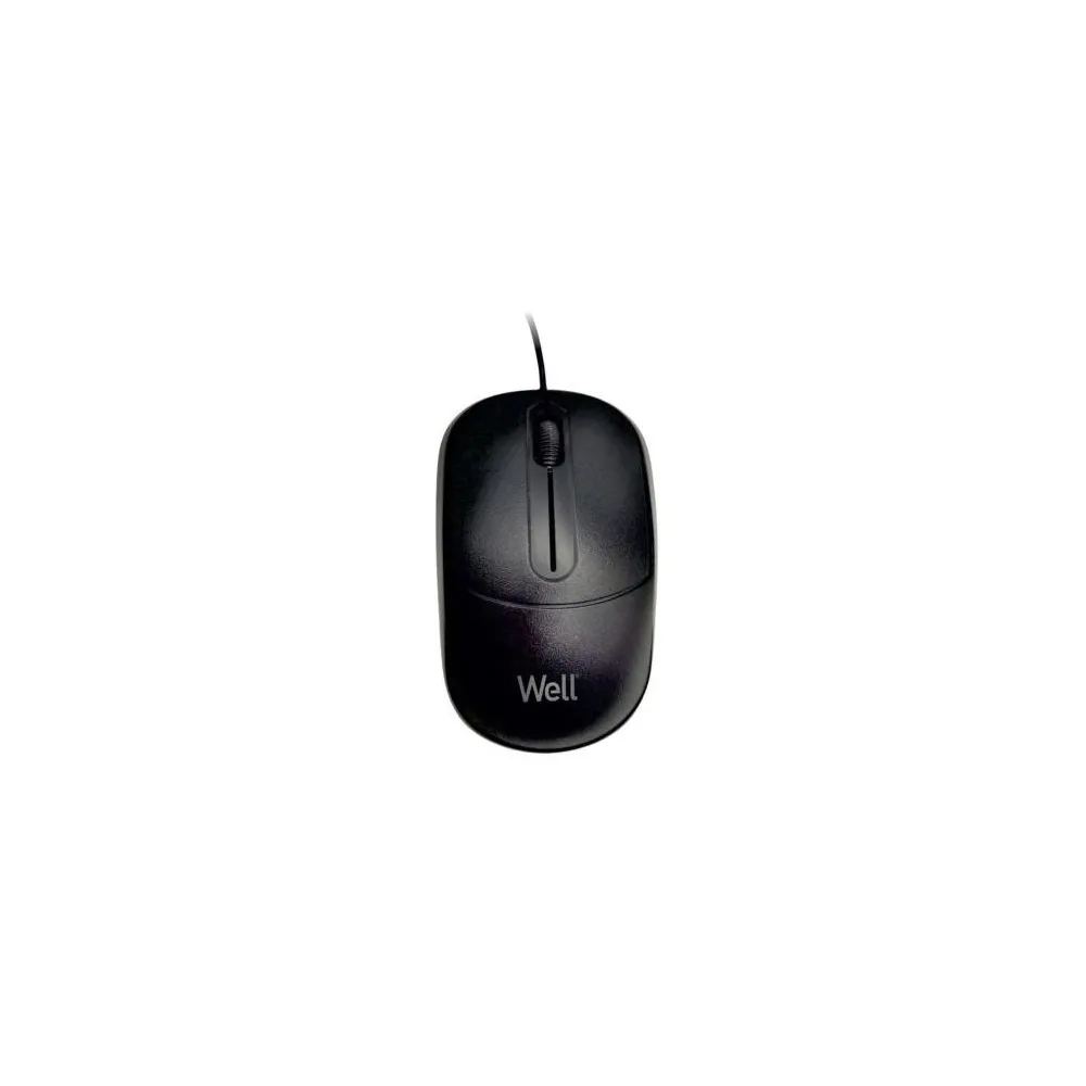 Mouse optic Well MU005 USB negru
