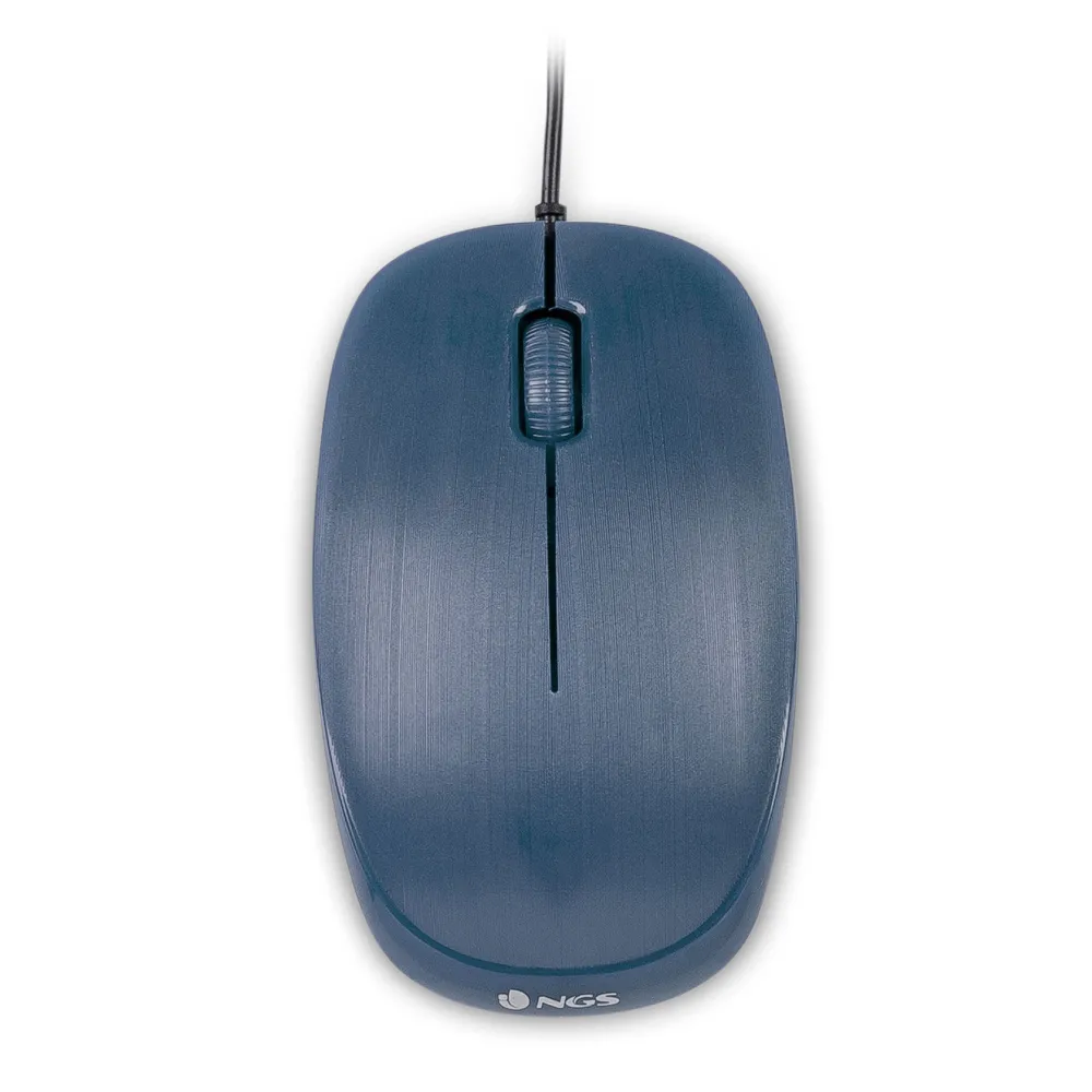 Mouse USB 1000 dpi albastru, Ngs